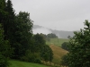 View from the appartment - a rainy morning